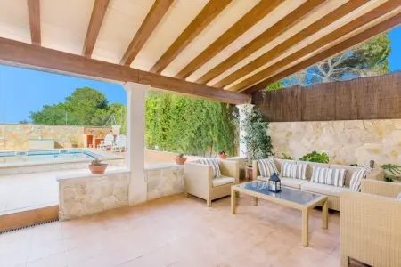 Villa Gloria, piscine privée à 350 m de Cala Pi : photo 36