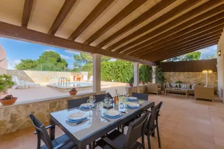 Villa Gloria, piscine privée à 350 m de Cala Pi : photo 37