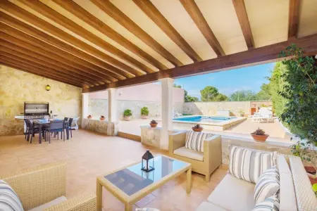 Villa Gloria, piscine privée à 350 m de Cala Pi : photo 38