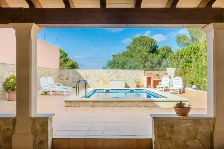 Villa Gloria, piscine privée à 350 m de Cala Pi : photo 44