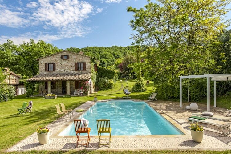 Villa Camelle à Fermignano, 8 personnes avec piscine - Photo 1