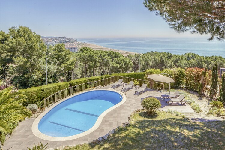 Villa Portinyol - Vue mer et piscine à Arenys de Mar - Photo 26