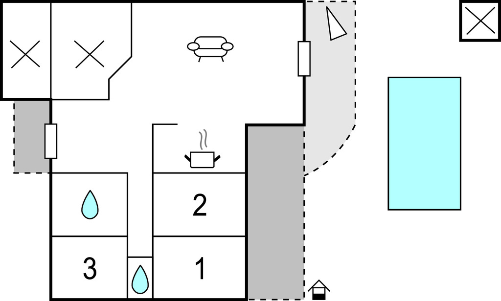 Maison 3 chambres avec piscine privée à Quarante - Photo 21
