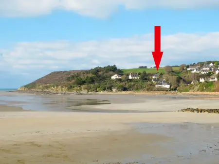 Location maison à St Michel en Grève, Meeresblick