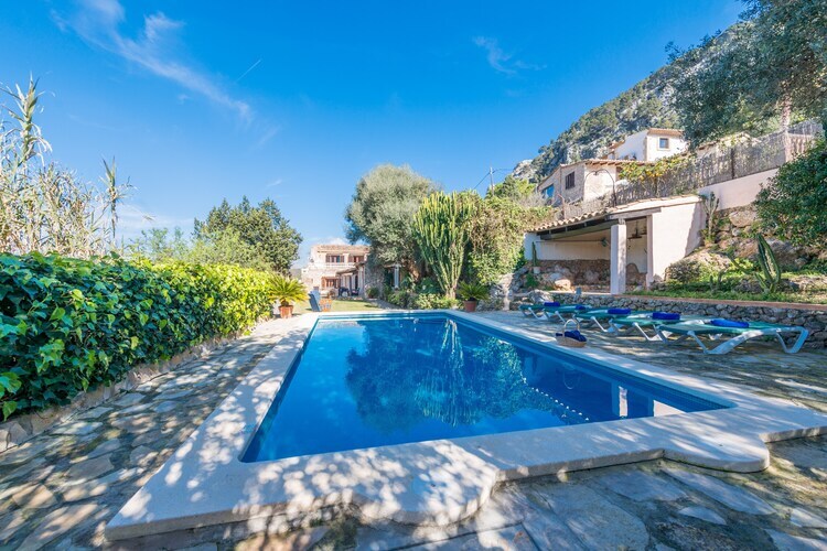 Villa Coste Can Moragues à Pollença, piscine et véranda - Photo 11