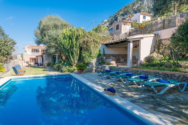 Villa Coste Can Moragues à Pollença, piscine et véranda - Photo 13