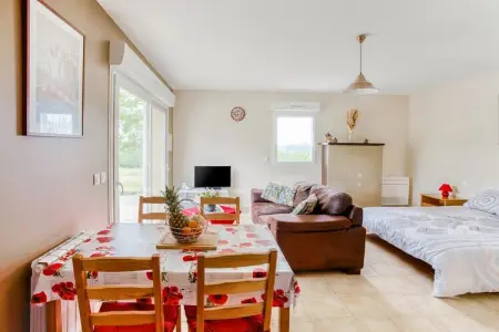 Studio Les Papillons avec piscine à Largentière : photo 4