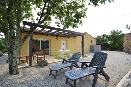 Studio Les Papillons avec piscine à Largentière : photo 9