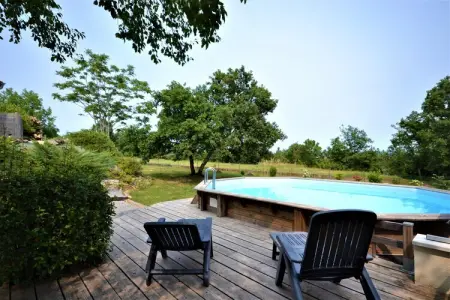 Studio Les Papillons avec piscine à Largentière : photo 14