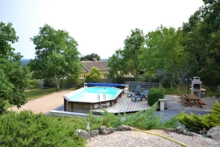 Studio Les Papillons avec piscine à Largentière : photo 15