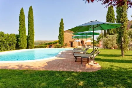 Il Melograno, Ferme isolée à Montalcino avec piscine - Photo 10