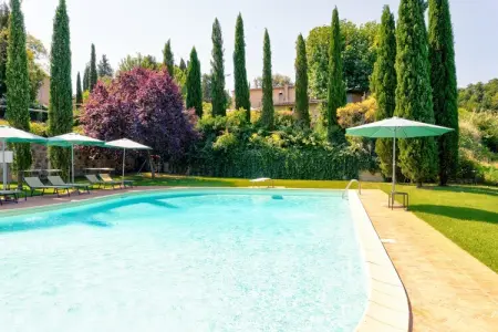 Il Melograno, Ferme isolée à Montalcino avec piscine - Photo 11