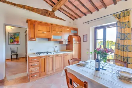Il Melograno, Ferme isolée à Montalcino avec piscine - Photo 16