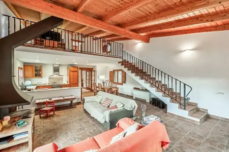 Can Pere Castanyer – Maison 7 pers. avec piscine à Montseny : photo 10