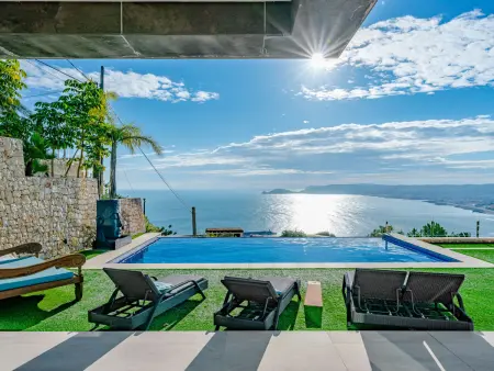 Villa Bali Infinity Plus – piscine, jacuzzi et vue mer à Javea : photo 3