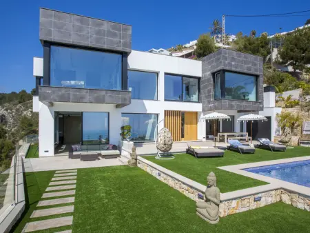 Villa Bali Infinity Plus – piscine, jacuzzi et vue mer à Javea : photo 50