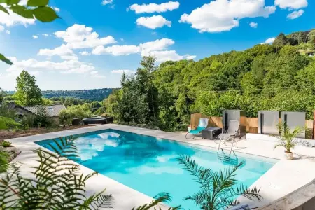 Beautiful home in nature with pool, Maison de vacances avec sauna et piscine - Photo 2