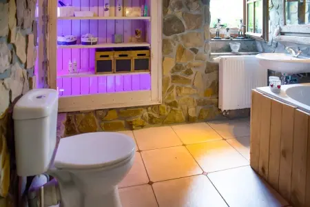 Beautiful home in nature with pool, Maison de vacances avec sauna et piscine - Photo 22