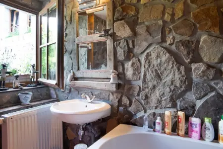 Beautiful home in nature with pool, Maison de vacances avec sauna et piscine - Photo 25