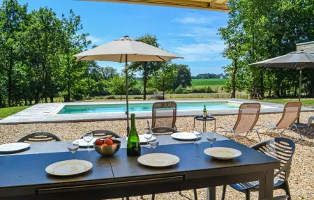 Maison 10 personnes avec piscine chauffée à Saint Rémy : photo 8