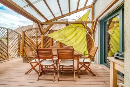 Location gite à Saasenheim, Gîte de luxe à Saasenheim avec balcon