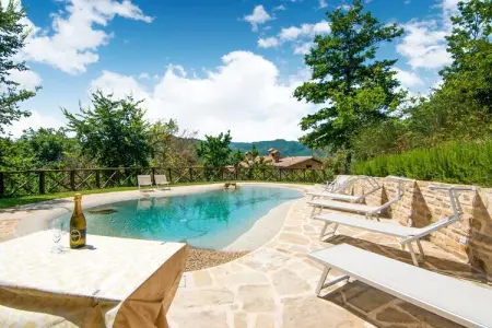 Frigino, Maison à Città di Castello avec Piscine - Photo 1