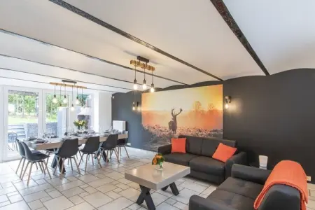 Au Pas de Cerf – Maison 9 pers. avec spa à Manhay : photo 15