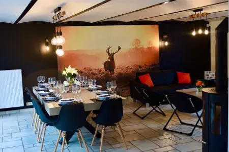 Au Pas de Cerf – Maison 9 pers. avec spa à Manhay : photo 16