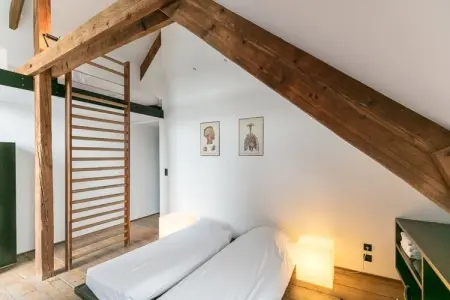 Maison 21 pers. à Denée : 7 chambres, tennis, toboggan : photo 28