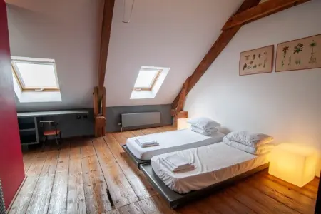 Maison 21 pers. à Denée : 7 chambres, tennis, toboggan : photo 31