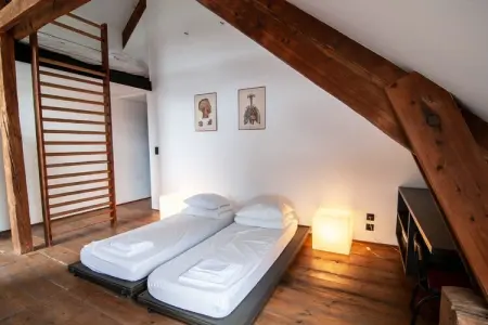 Maison 21 pers. à Denée : 7 chambres, tennis, toboggan : photo 34