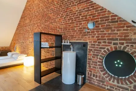 Maison 21 pers. à Denée : 7 chambres, tennis, toboggan : photo 38