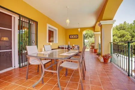 Casa Amarilla Blanca - Maison 8 pers, piscine & vue mer : photo 3