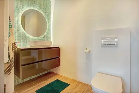 Casa Amarilla Blanca - Maison 8 pers, piscine & vue mer : photo 18