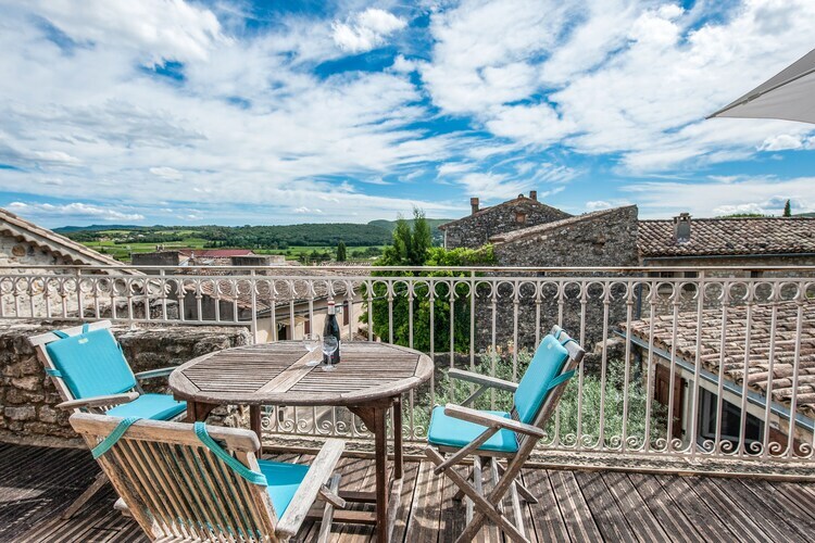 Maison La Calade, maison de village en pierre avec terrasse - Photo 12