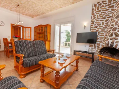 Villa del Capitan avec piscine privée à Miami Platja - Photo 3