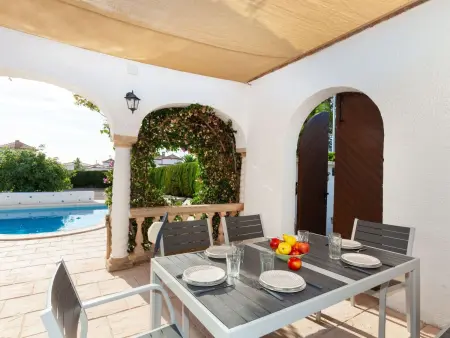 Villa del Capitan avec piscine privée à Miami Platja - Photo 14