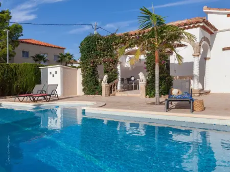 Villa del Capitan avec piscine privée à Miami Platja - Photo 15