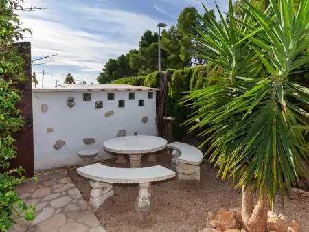 Villa del Capitan avec piscine privée à Miami Platja - Photo 18
