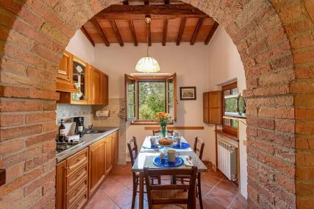 Villa Le Trappoline, maison 10 pers. vue château Brolio : photo 4