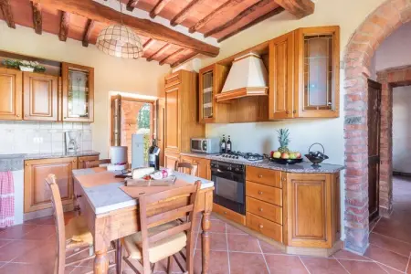 Villa Le Trappoline, maison 10 pers. vue château Brolio : photo 6