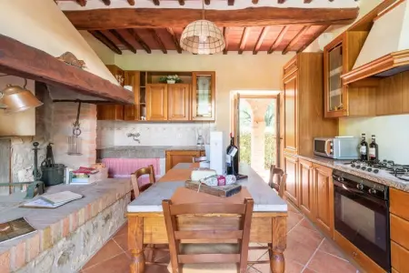 Villa Le Trappoline, maison 10 pers. vue château Brolio : photo 10