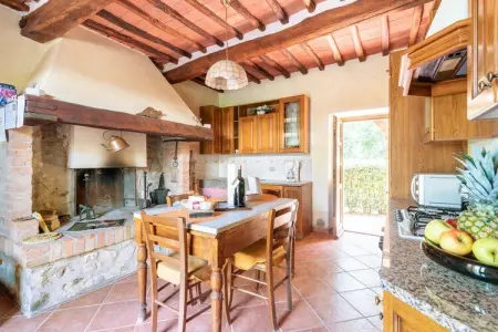 Villa Le Trappoline, maison 10 pers. vue château Brolio : photo 11