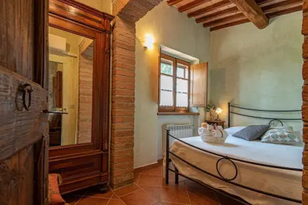 Villa Le Trappoline, maison 10 pers. vue château Brolio : photo 21