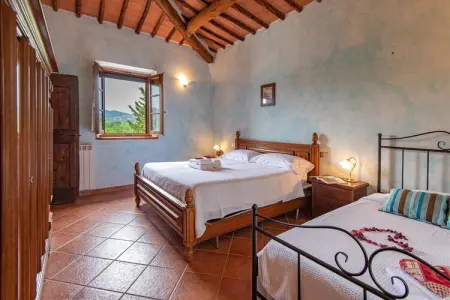 Villa Le Trappoline, maison 10 pers. vue château Brolio : photo 23
