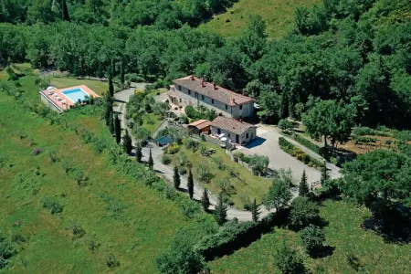 Villa Le Trappoline, maison 10 pers. vue château Brolio : photo 28