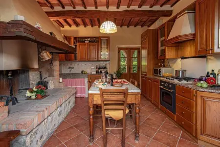 Villa Le Trappoline, maison 10 pers. vue château Brolio : photo 35