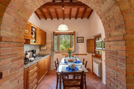 Villa Le Trappoline, maison 10 pers. vue château Brolio : photo 36