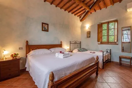 Villa Le Trappoline, maison 10 pers. vue château Brolio : photo 37