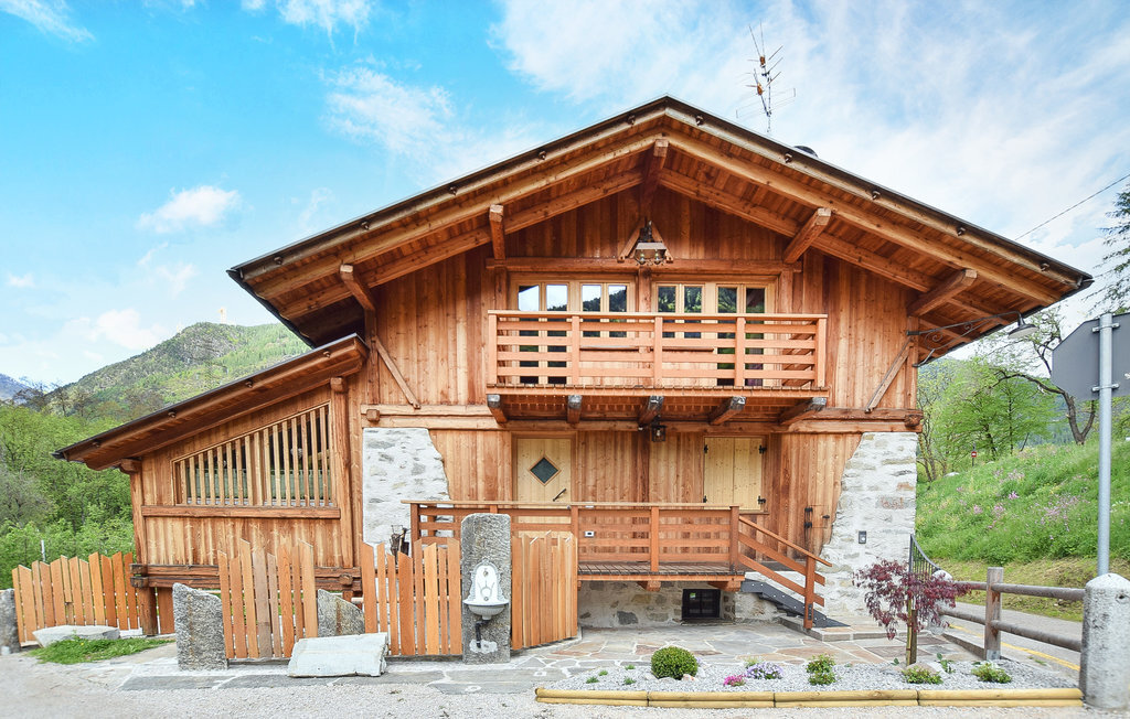 Maison montagne 6 pers. à Terzolas, jacuzzi et vue - Photo 1